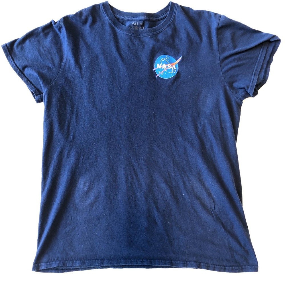 Nasa Embroidered Patch Shirt